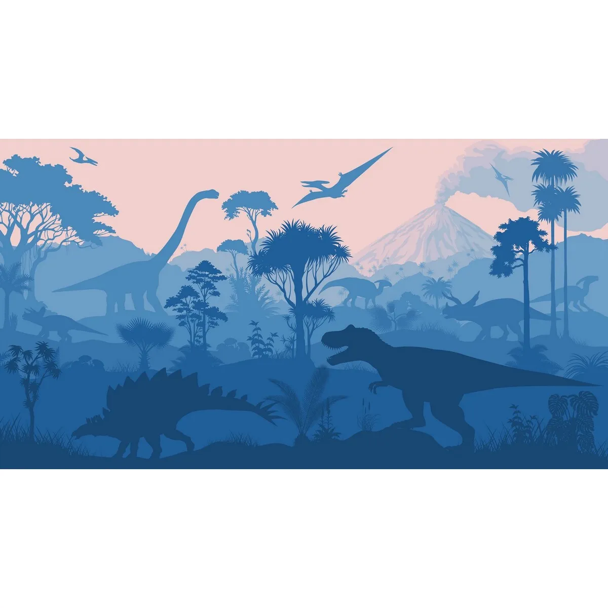 Фотообои на заказ по индивидуальному размеру Citydecor Dino 1