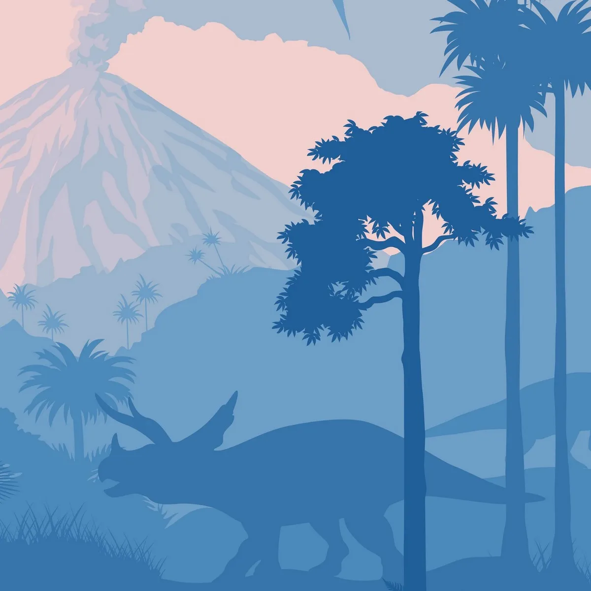 Фотообои на заказ по индивидуальному размеру Citydecor Dino 1