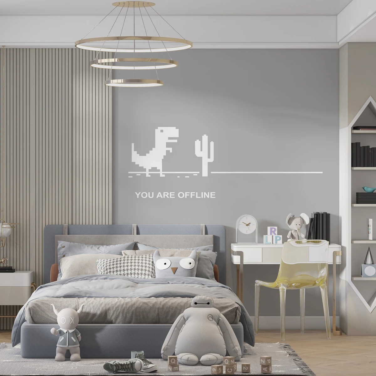Фотообои на заказ по индивидуальному размеру Citydecor Dino 4