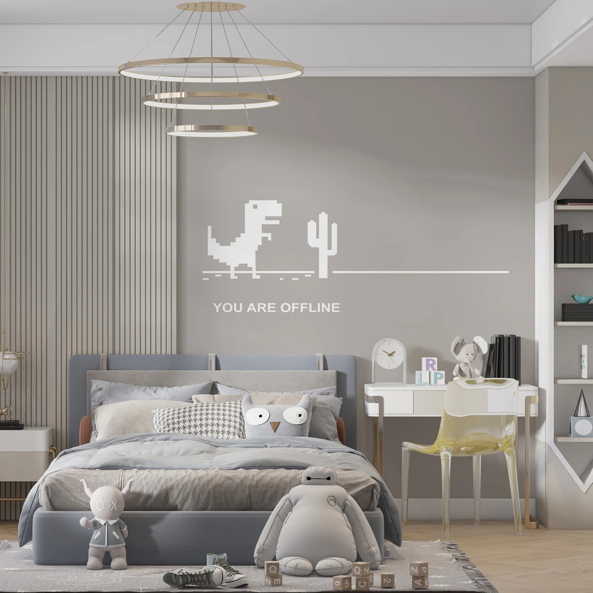 Фотообои на заказ по индивидуальному размеру Citydecor Dino 5