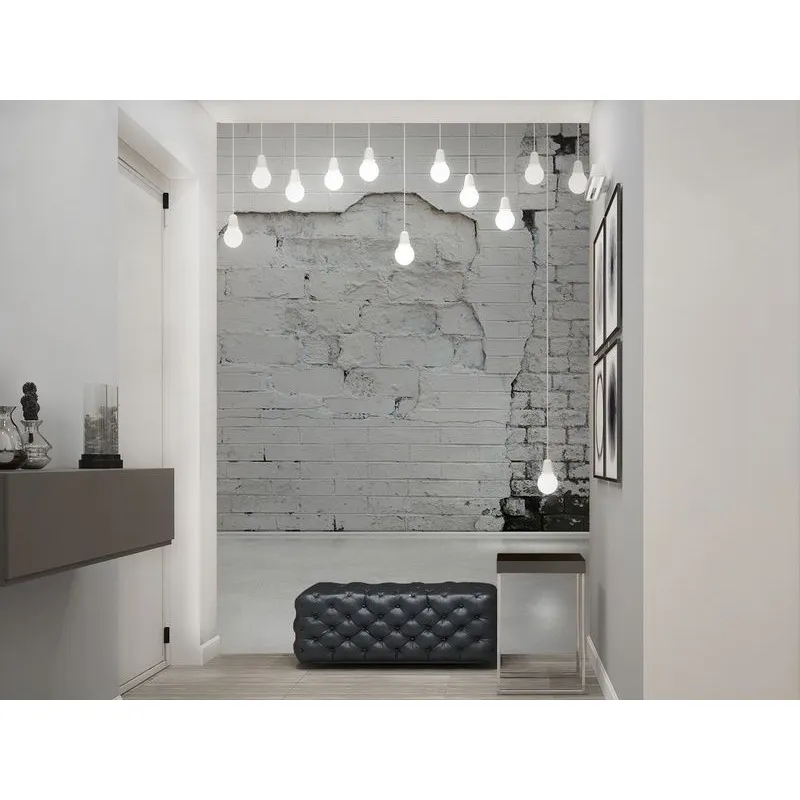 Фотообои на заказ по индивидуальному размеру Citydecor Лампочки 3D