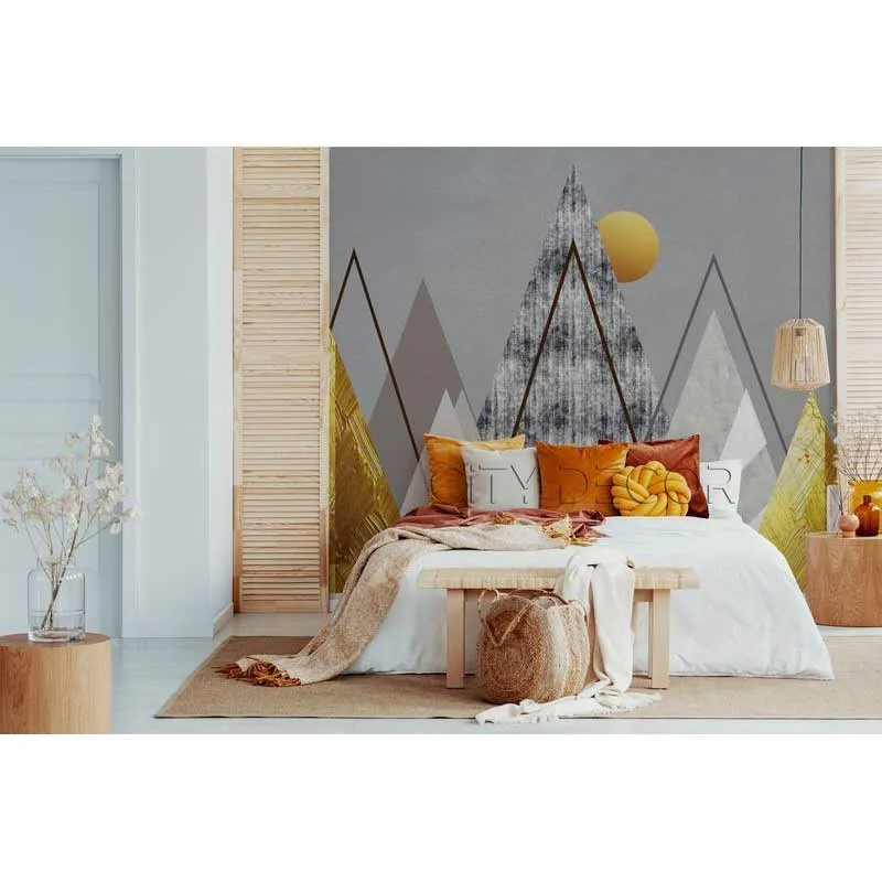 Фотообои на заказ по индивидуальному размеру Citydecor Горы Абстракция