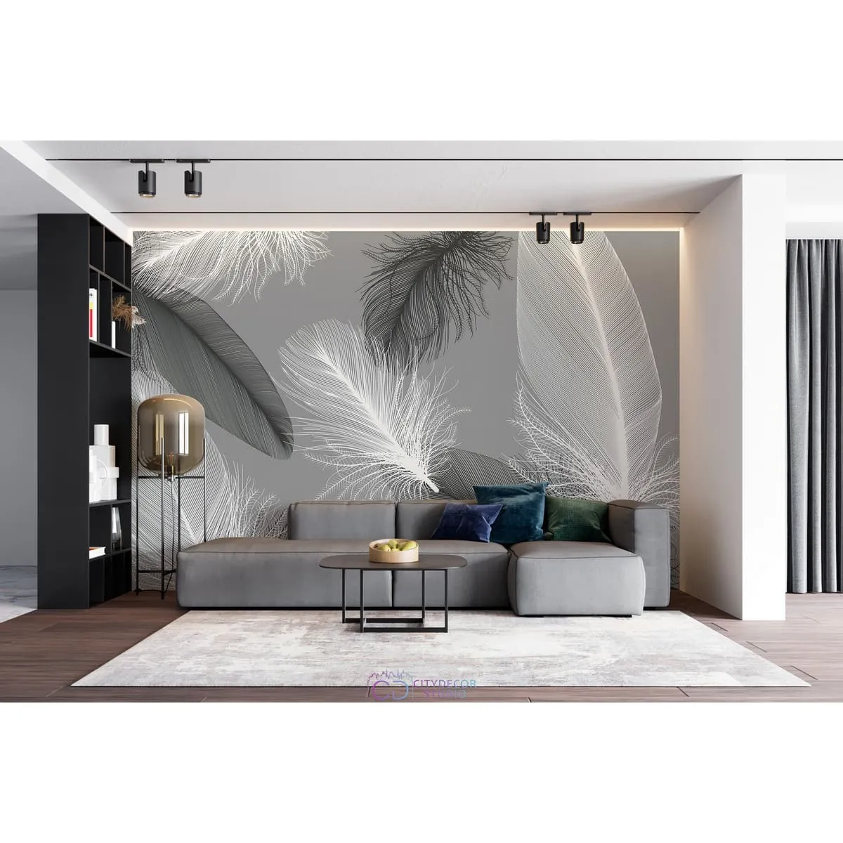Фотообои на заказ по индивидуальному размеру Citydecor Абстракция 390