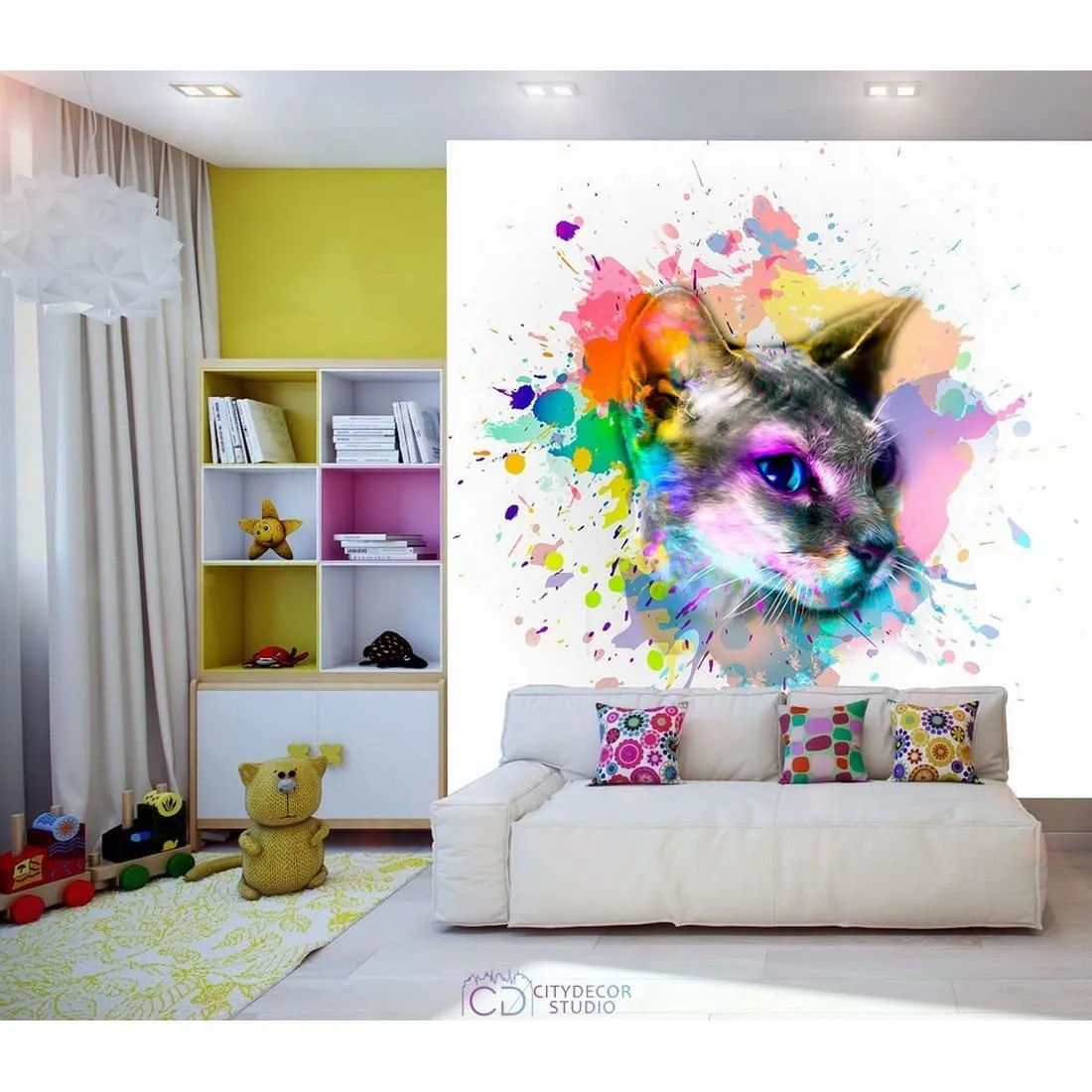 Фотообои на заказ по индивидуальному размеру Citydecor Животные и Птицы 23