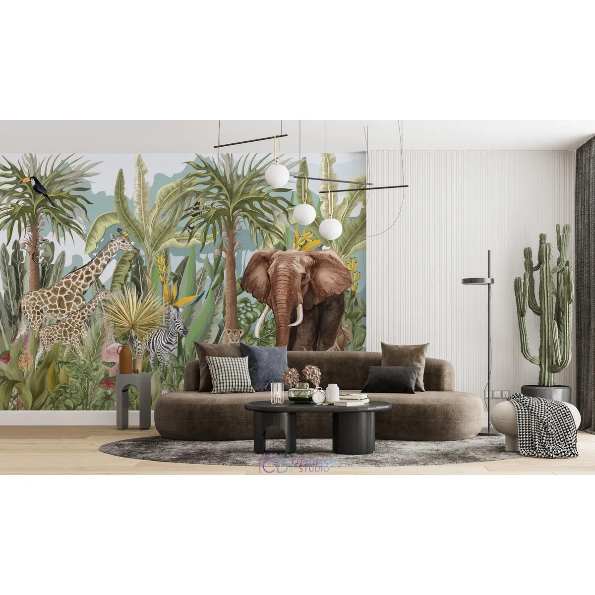 Фотообои на заказ по индивидуальному размеру Citydecor Животные и Птицы 36
