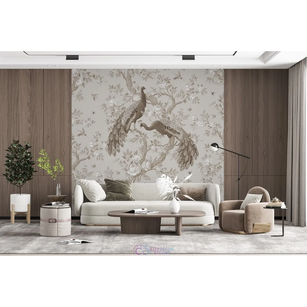 Фотообои на заказ по индивидуальному размеру Citydecor Животные и Птицы 44