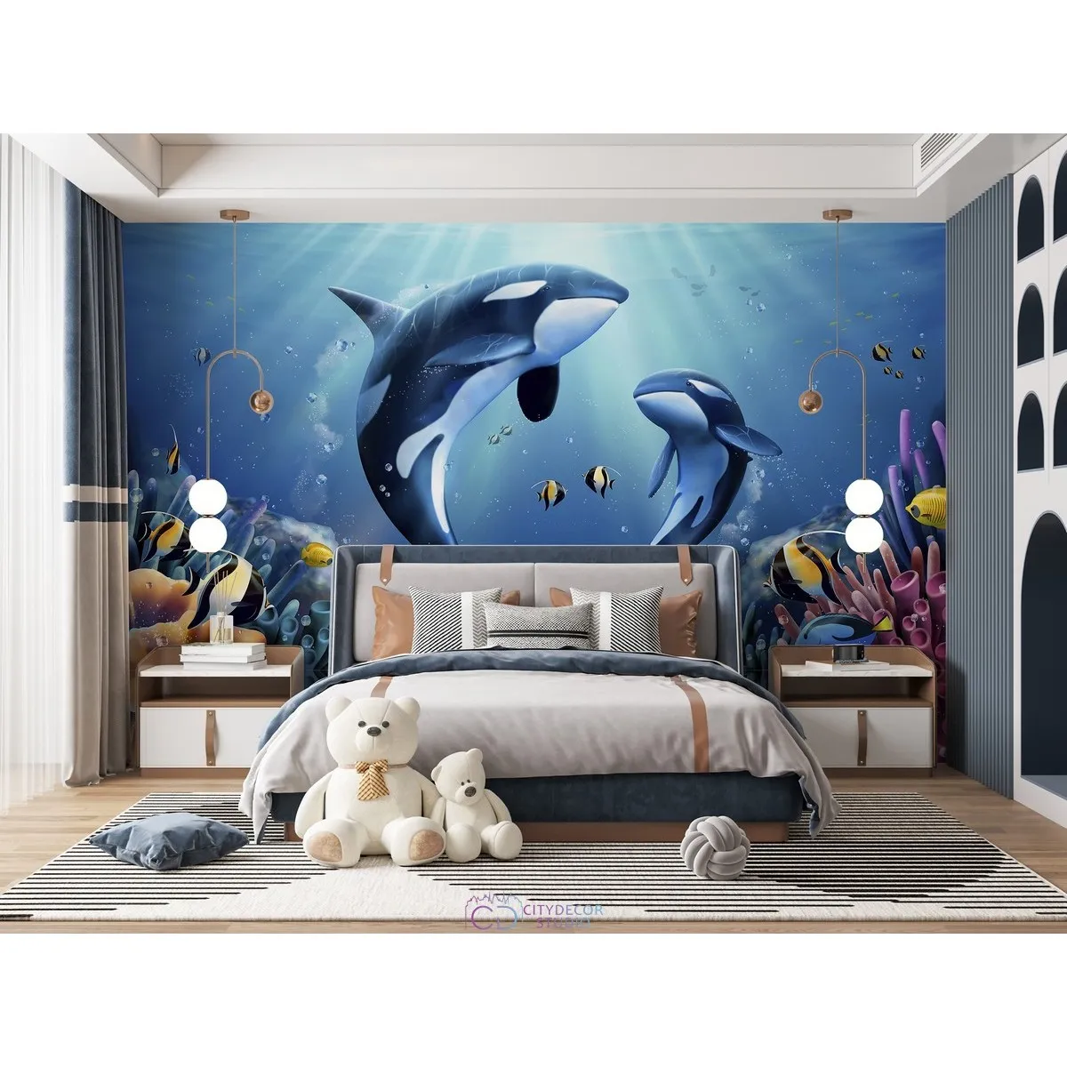 Фотообои на заказ по индивидуальному размеру Citydecor Животные и Птицы 51