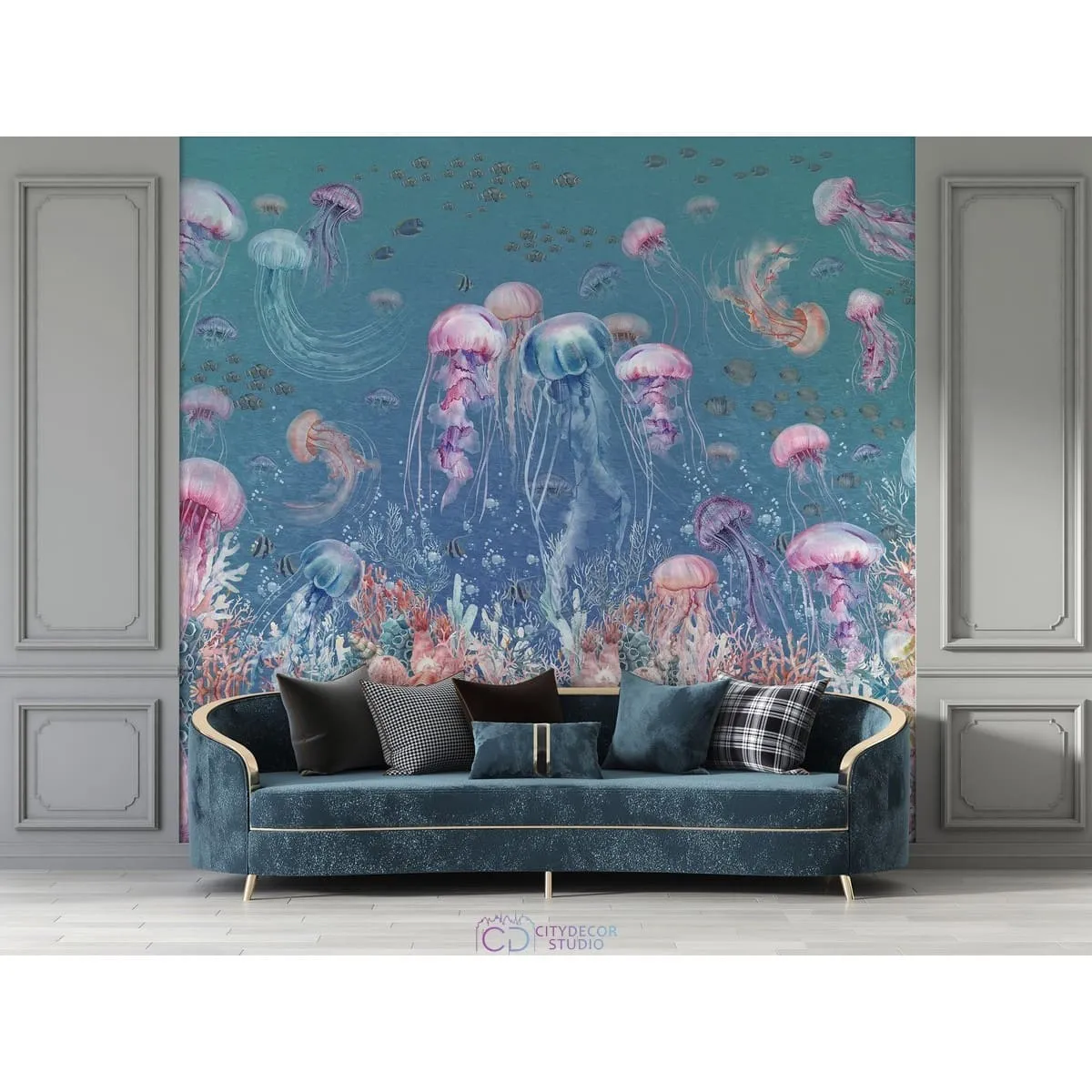 Дизайнерские фотообои по индивидуальному размеру Citydecor Sea 62
