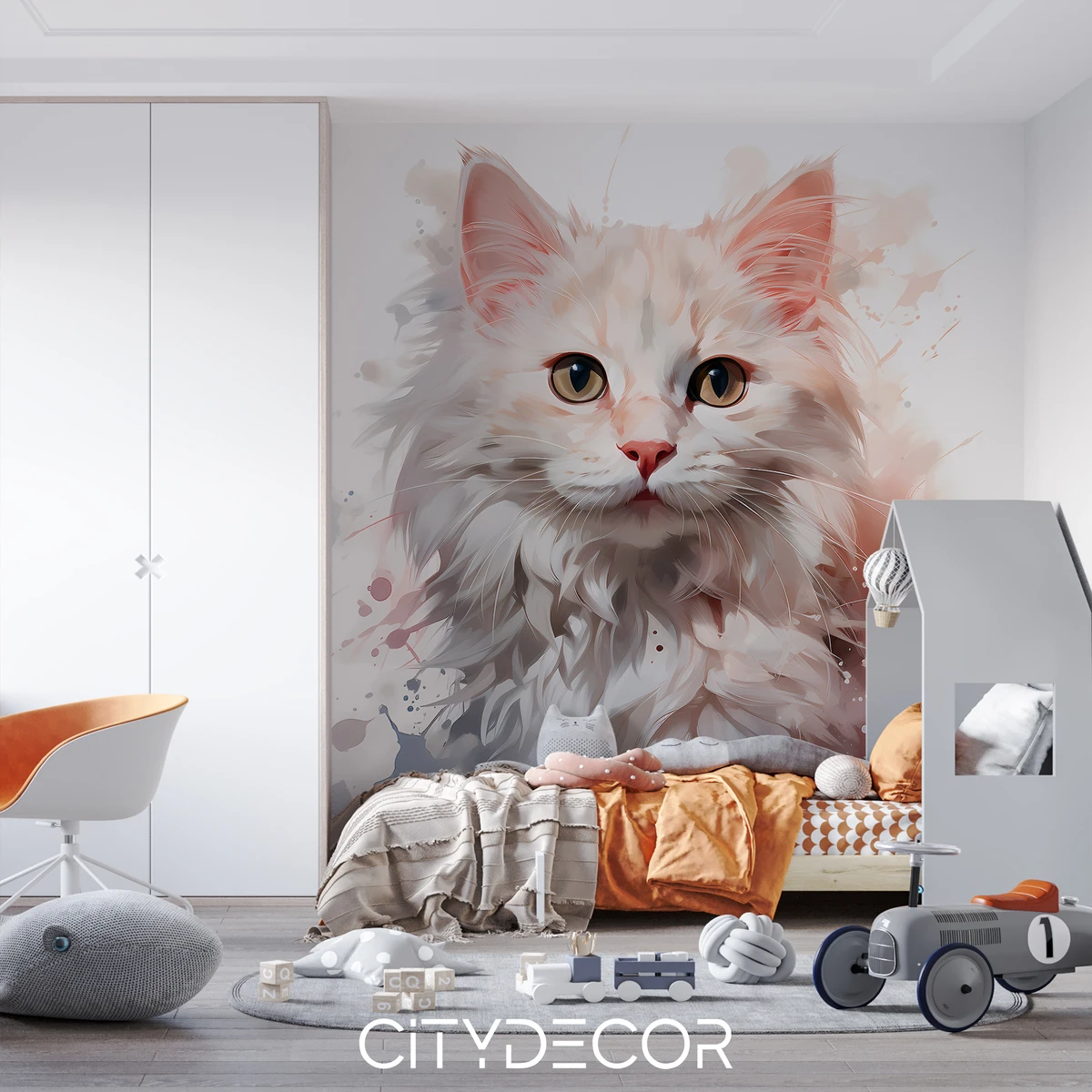 Фотообои на заказ по индивидуальному размеру Citydecor Животные и птицы 61