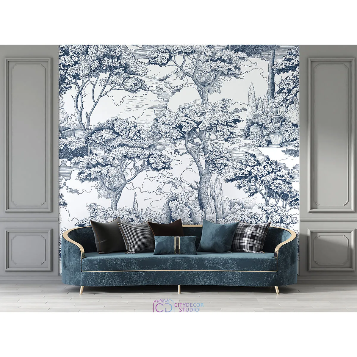Дизайнерские фотообои по индивидуальному размеру Citydecor Biom 11