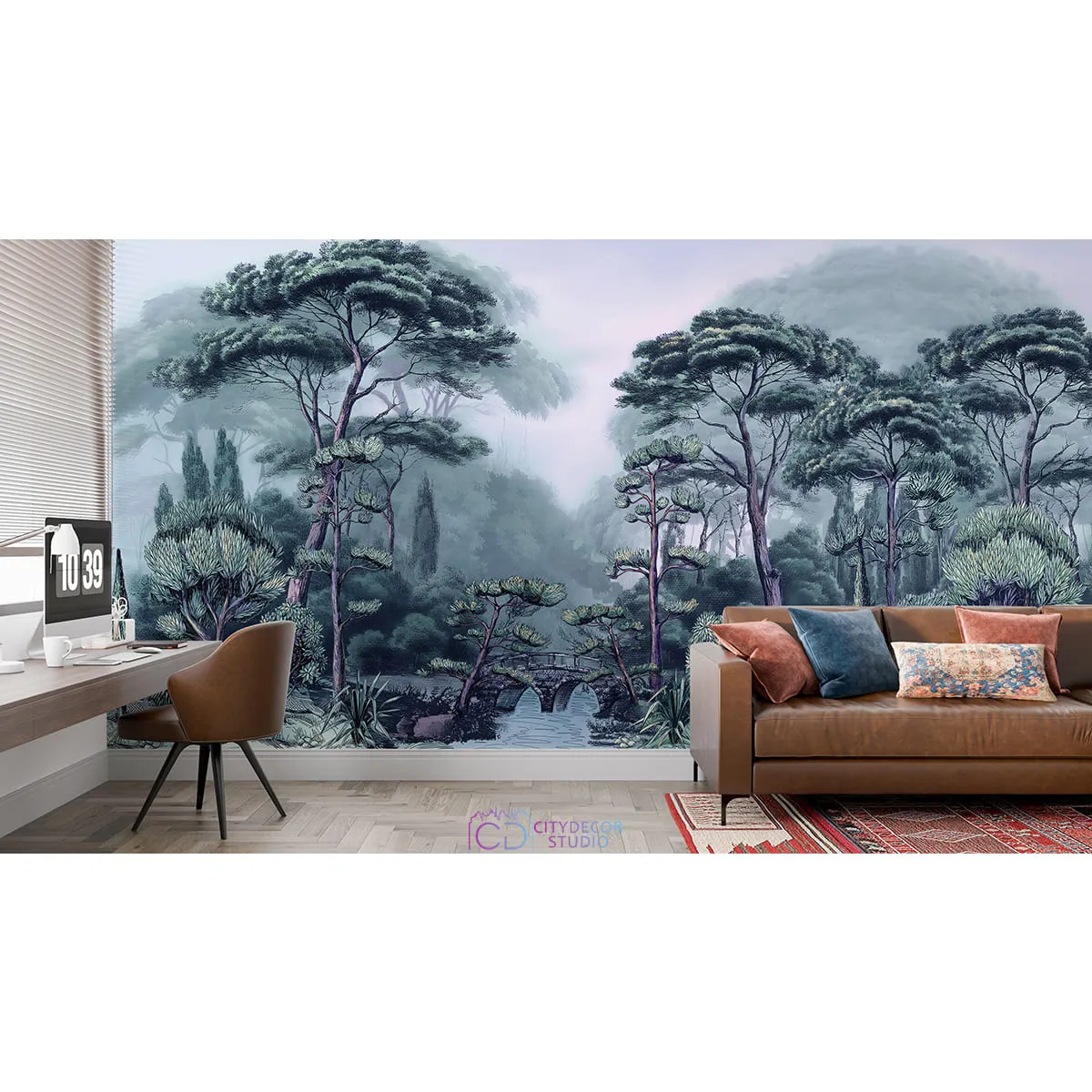 Дизайнерские фотообои по индивидуальному размеру Citydecor Biom 2