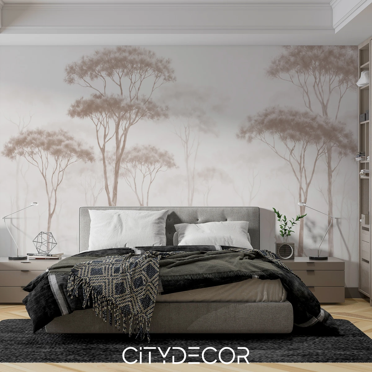 Фотообои на заказ по индивидуальному размеру Citydecor Biom 21