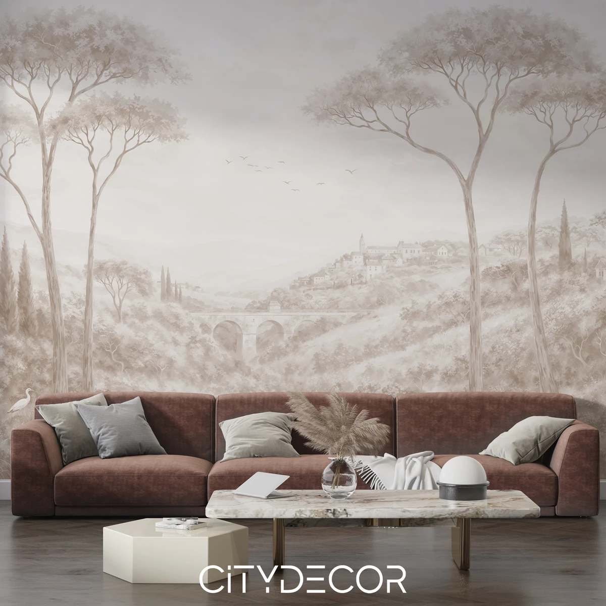 Фотообои на заказ по индивидуальному размеру Citydecor Biom 23