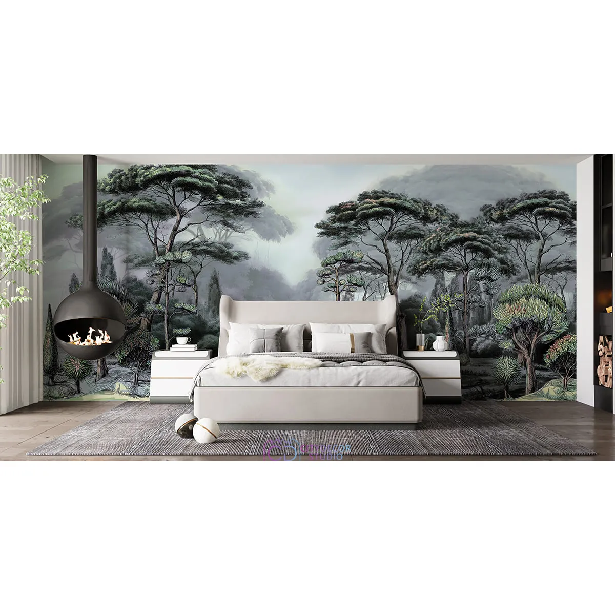 Дизайнерские фотообои по индивидуальному размеру Citydecor Biom 3