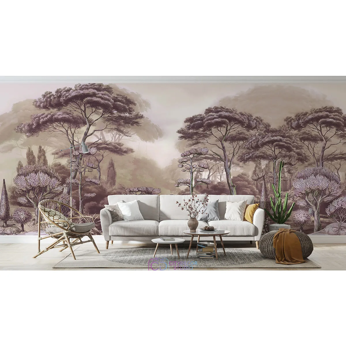 Дизайнерские фотообои по индивидуальному размеру Citydecor Biom 5