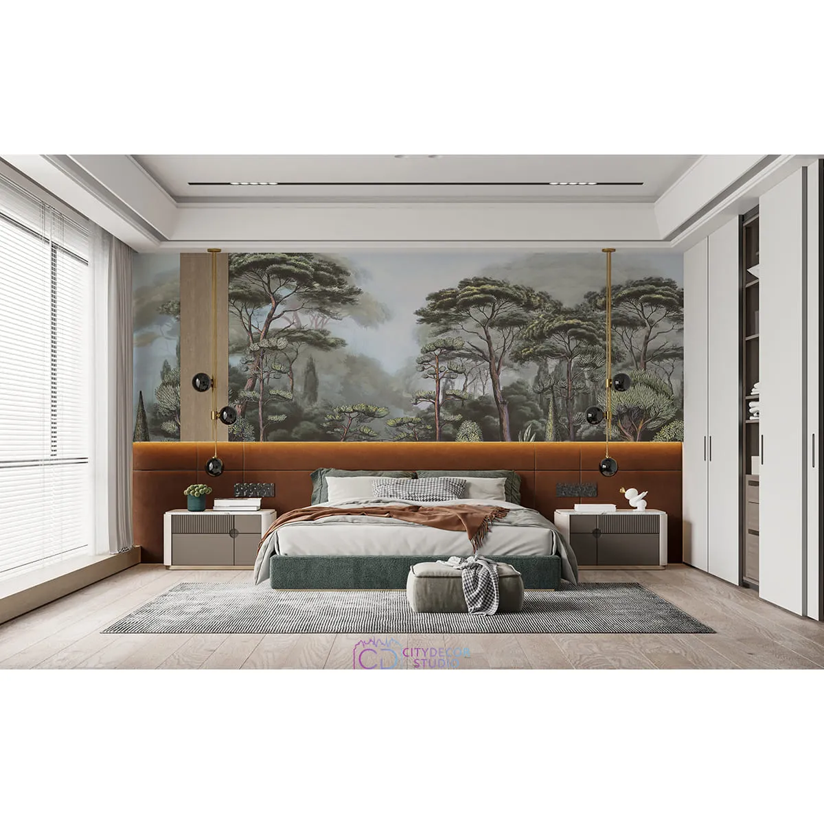 Дизайнерские фотообои по индивидуальному размеру Citydecor Biom 7