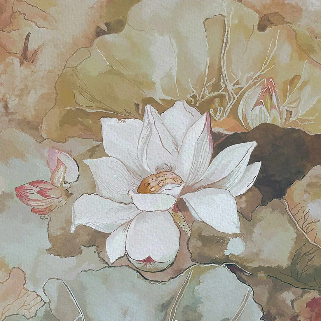 Дизайнерские фотообои по индивидуальному размеру Citydecor Blossom 1