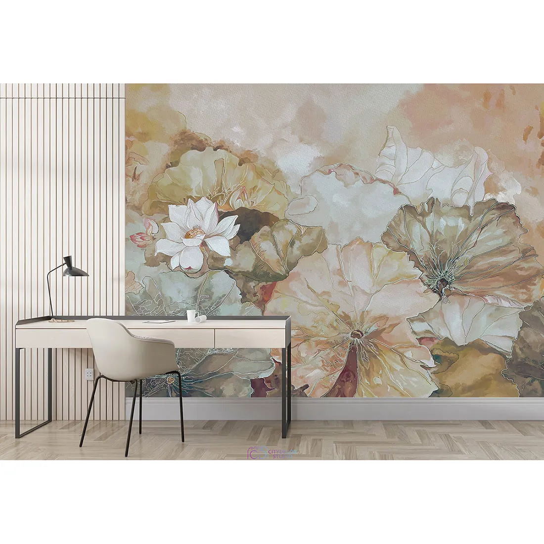 Дизайнерские фотообои по индивидуальному размеру Citydecor Blossom 1