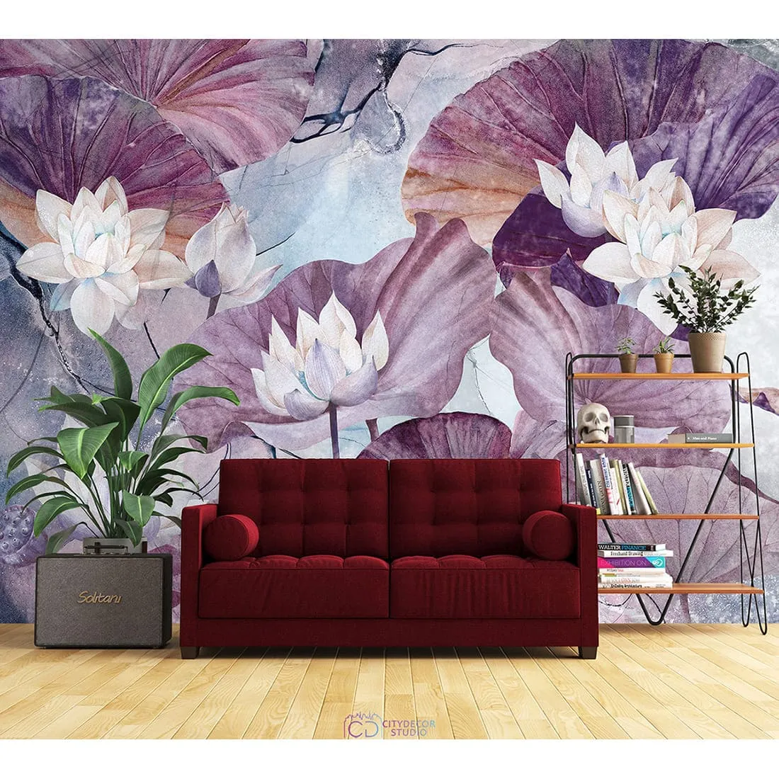 Дизайнерские фотообои по индивидуальному размеру Citydecor Blossom 13