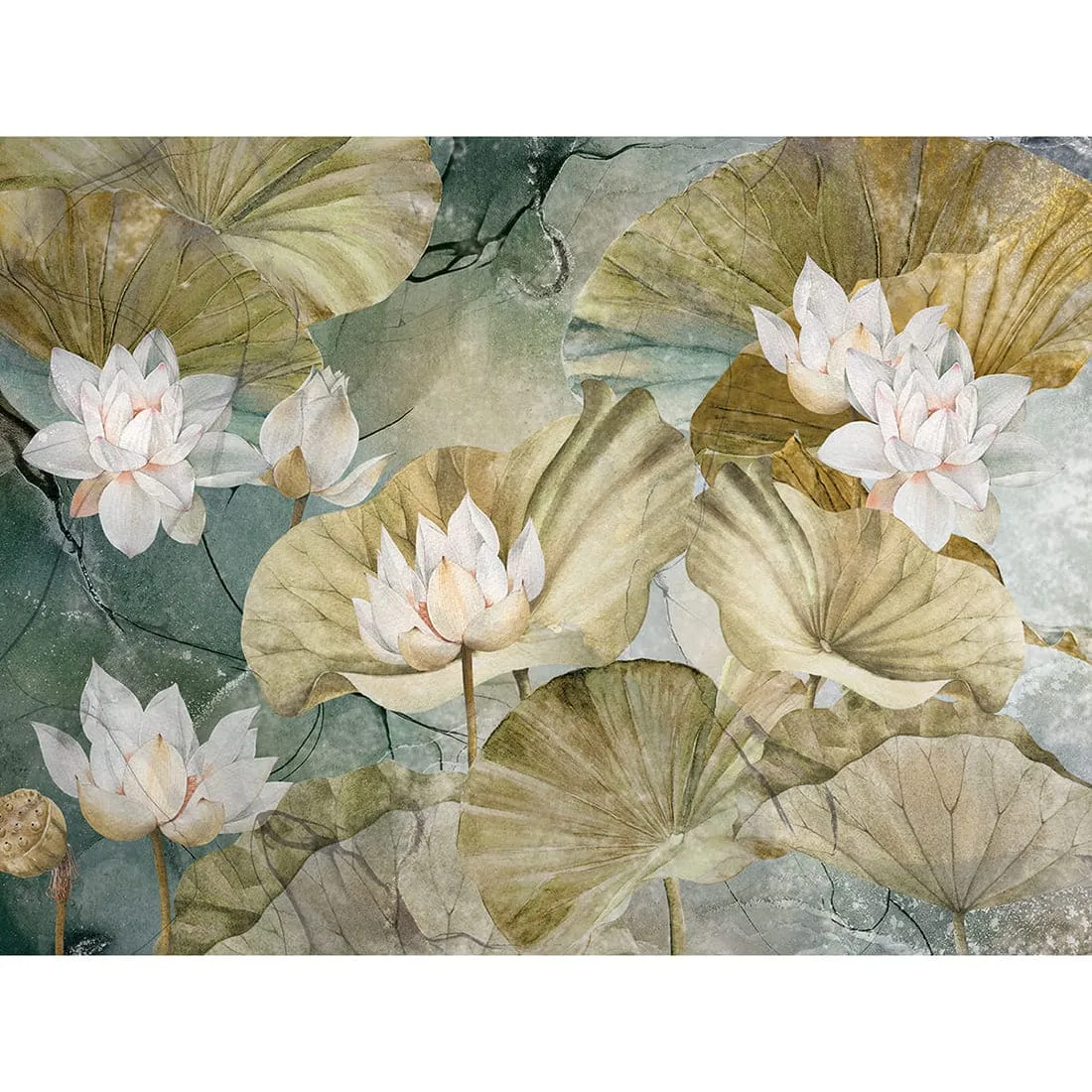 Дизайнерские фотообои по индивидуальному размеру Citydecor Blossom 15