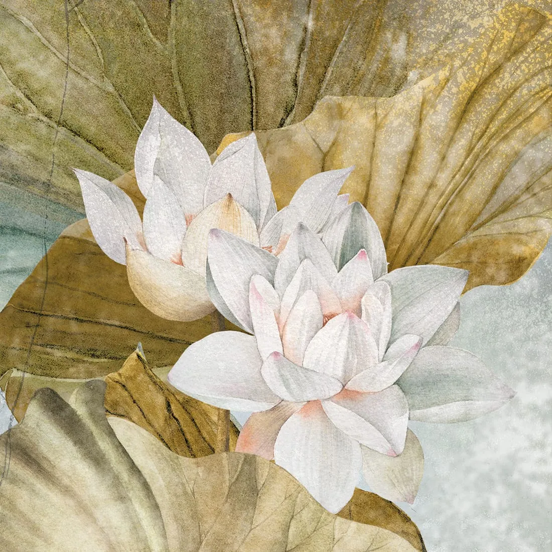 Дизайнерские фотообои по индивидуальному размеру Citydecor Blossom 15