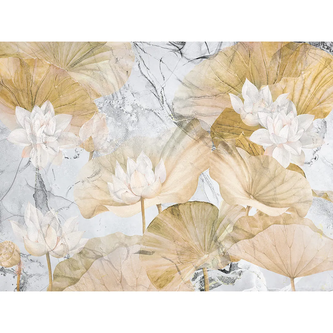 Дизайнерские фотообои по индивидуальному размеру Citydecor Blossom 21
