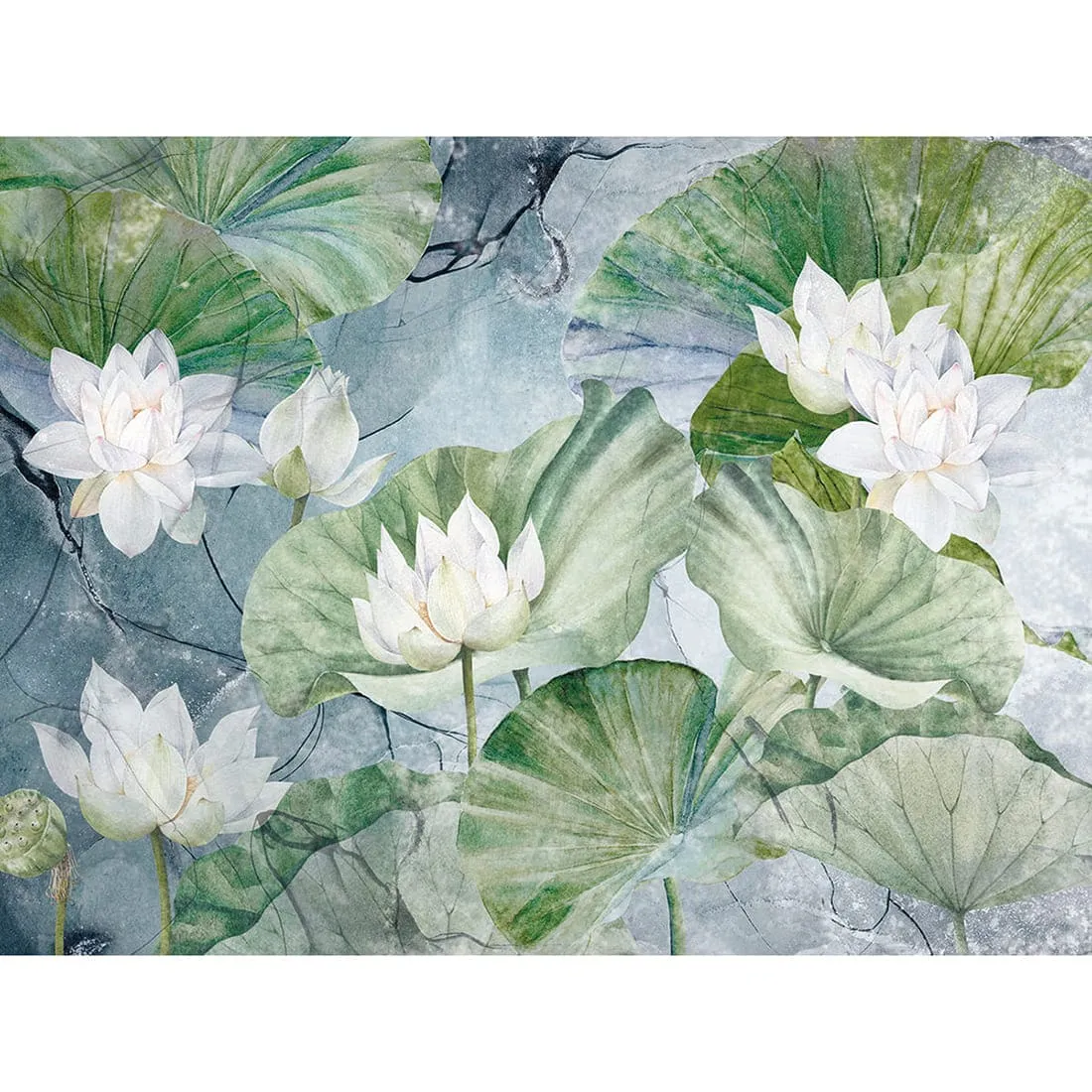 Дизайнерские фотообои по индивидуальному размеру Citydecor Blossom 26