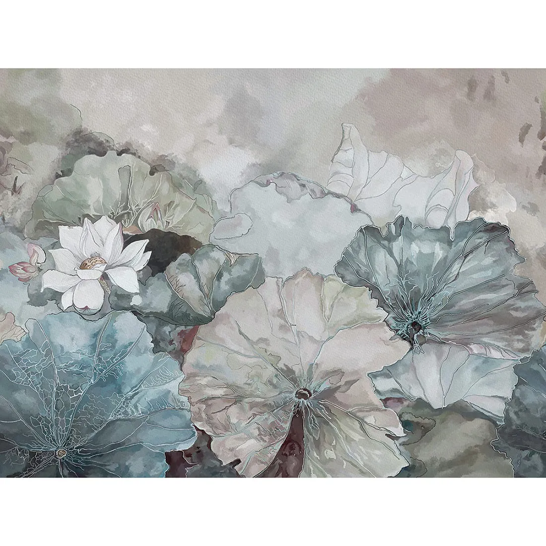 Дизайнерские фотообои по индивидуальному размеру Citydecor Blossom 27