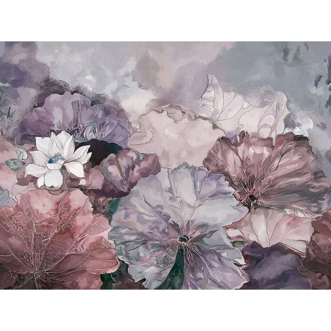 Дизайнерские фотообои по индивидуальному размеру Citydecor Blossom 3