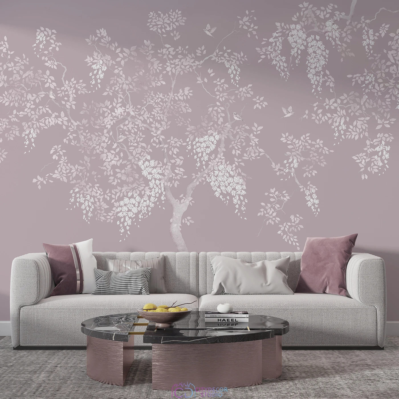 Фотообои на заказ по индивидуальному размеру Citydecor Blossom 33