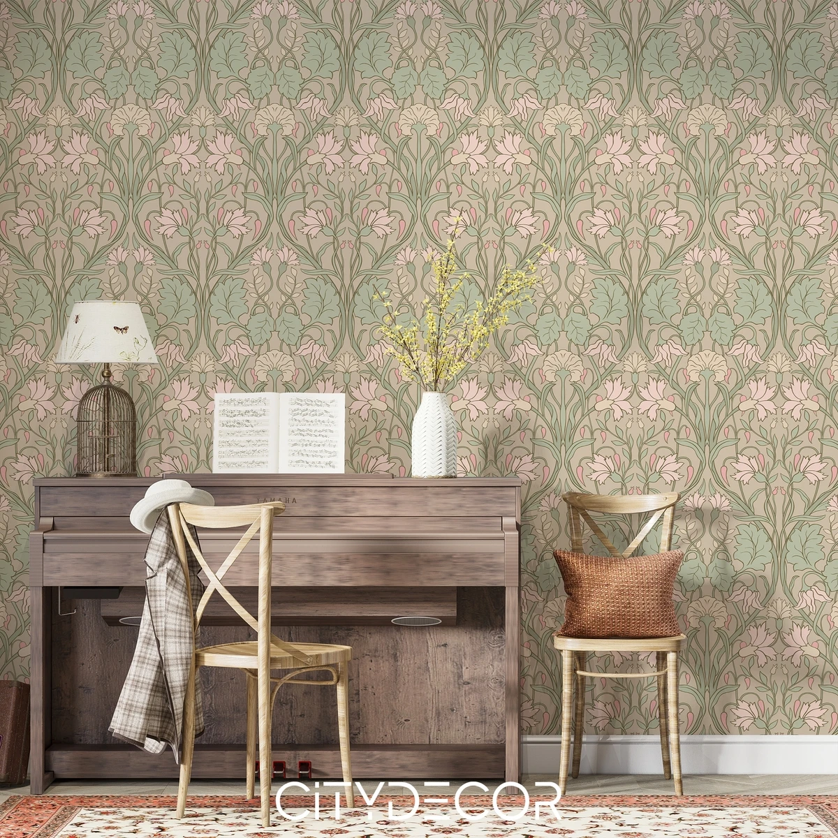 Фотообои на заказ по индивидуальному размеру Citydecor Blossom 49