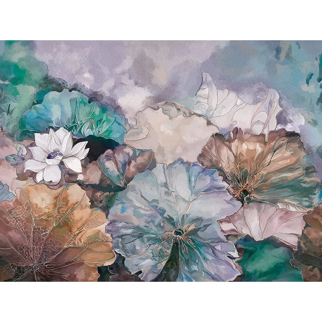 Дизайнерские фотообои по индивидуальному размеру Citydecor Blossom 5