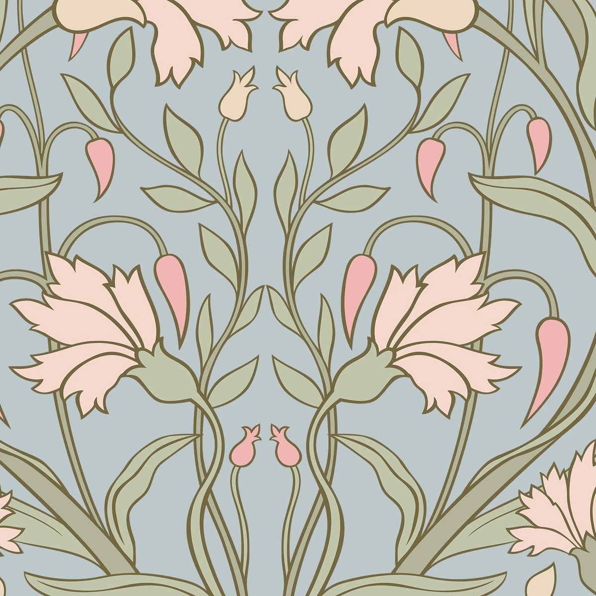 Фотообои на заказ по индивидуальному размеру Citydecor Blossom 50