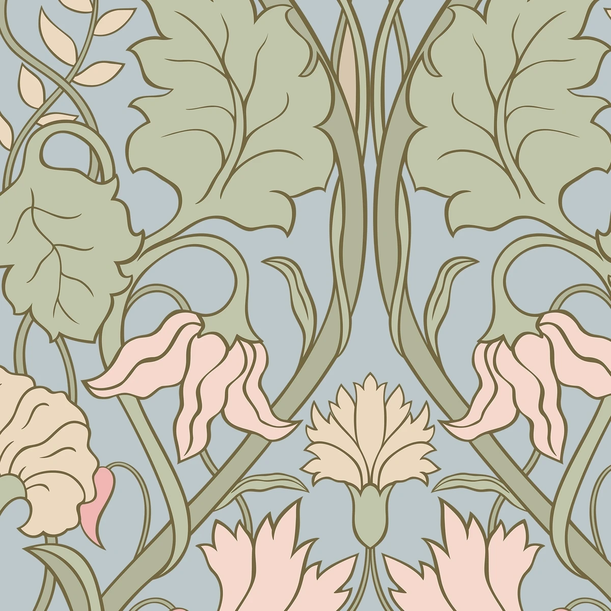 Фотообои на заказ по индивидуальному размеру Citydecor Blossom 50