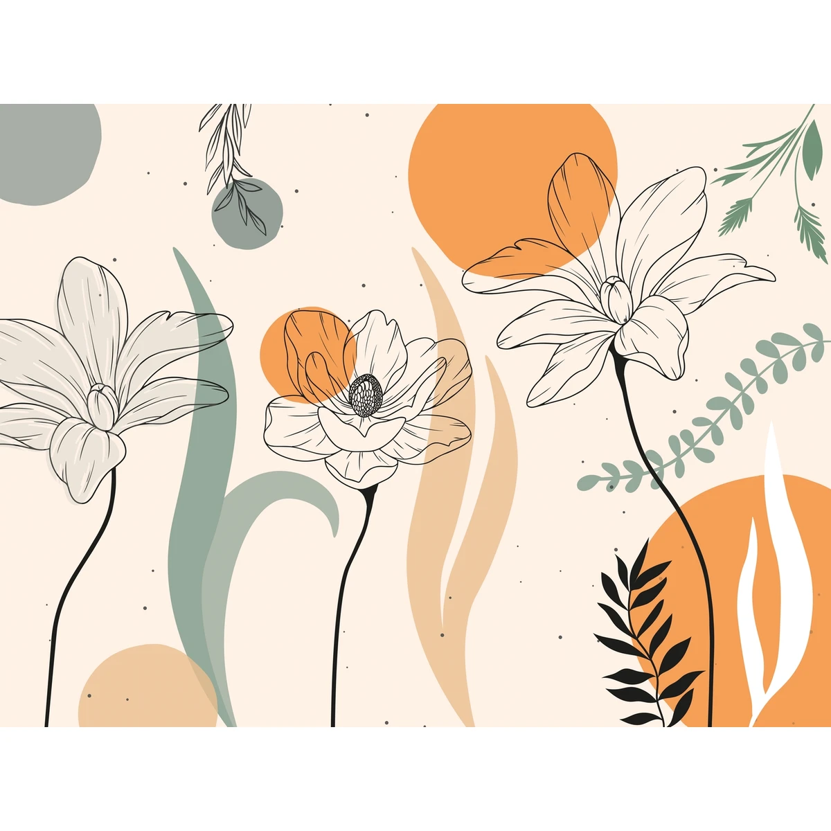 Фотообои на заказ по индивидуальному размеру Citydecor Blossom 57