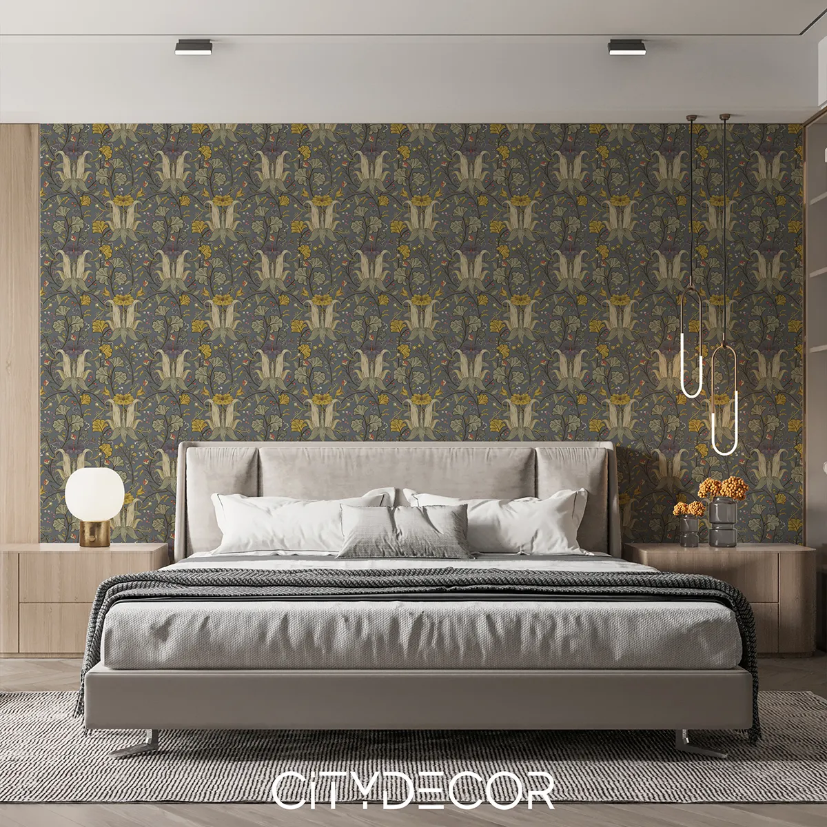 Фотообои на заказ по индивидуальному размеру Citydecor Blossom 61