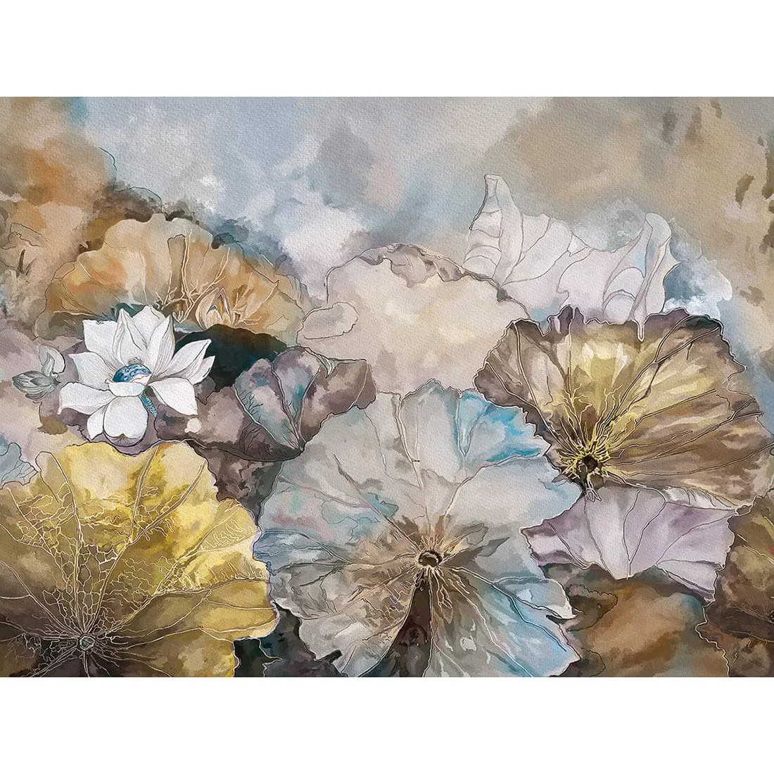 Дизайнерские фотообои по индивидуальному размеру Citydecor Blossom 7