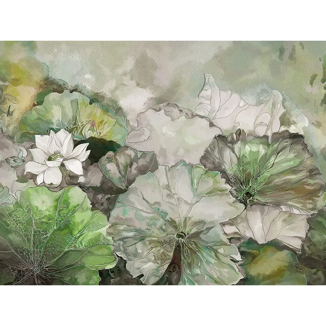 Дизайнерские фотообои по индивидуальному размеру Citydecor Blossom 9