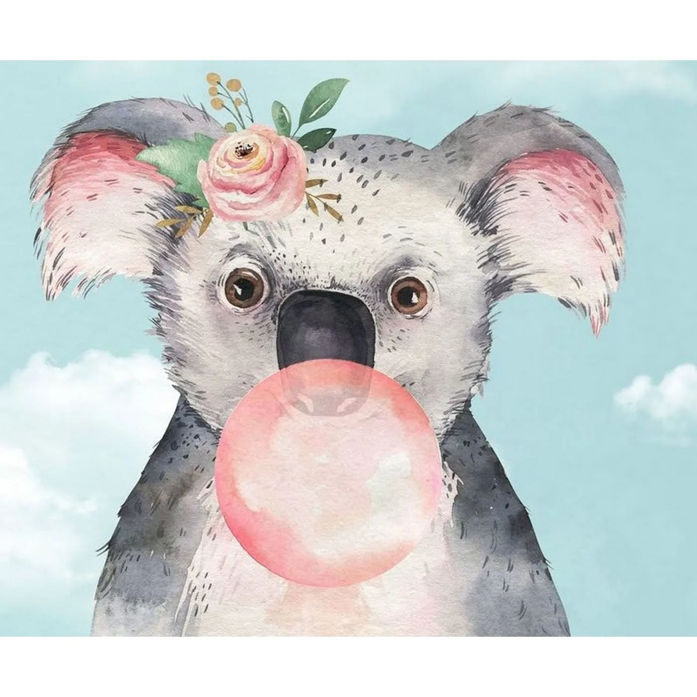 Дизайнерские фотообои по индивидуальному размеру Citydecor Bubble Gum 2