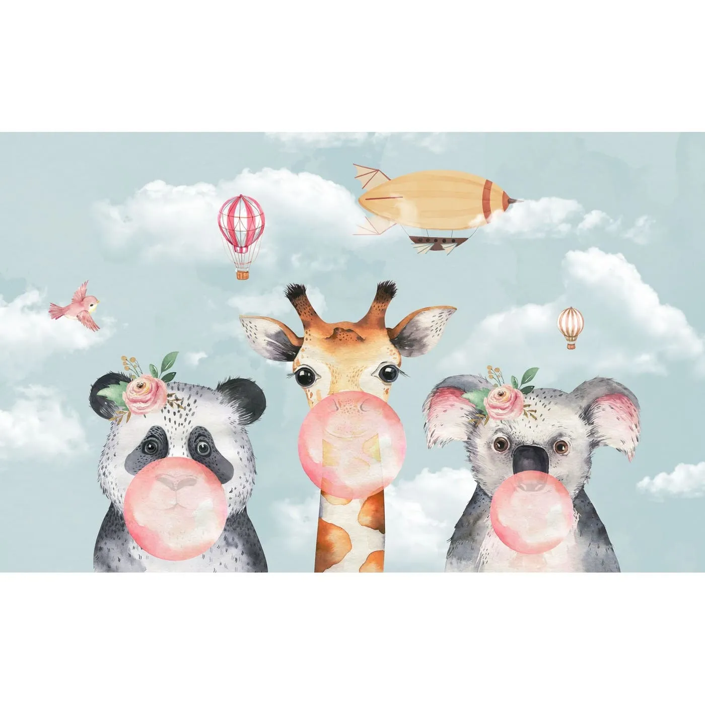 Дизайнерские фотообои по индивидуальному размеру Citydecor Bubble Gum 6