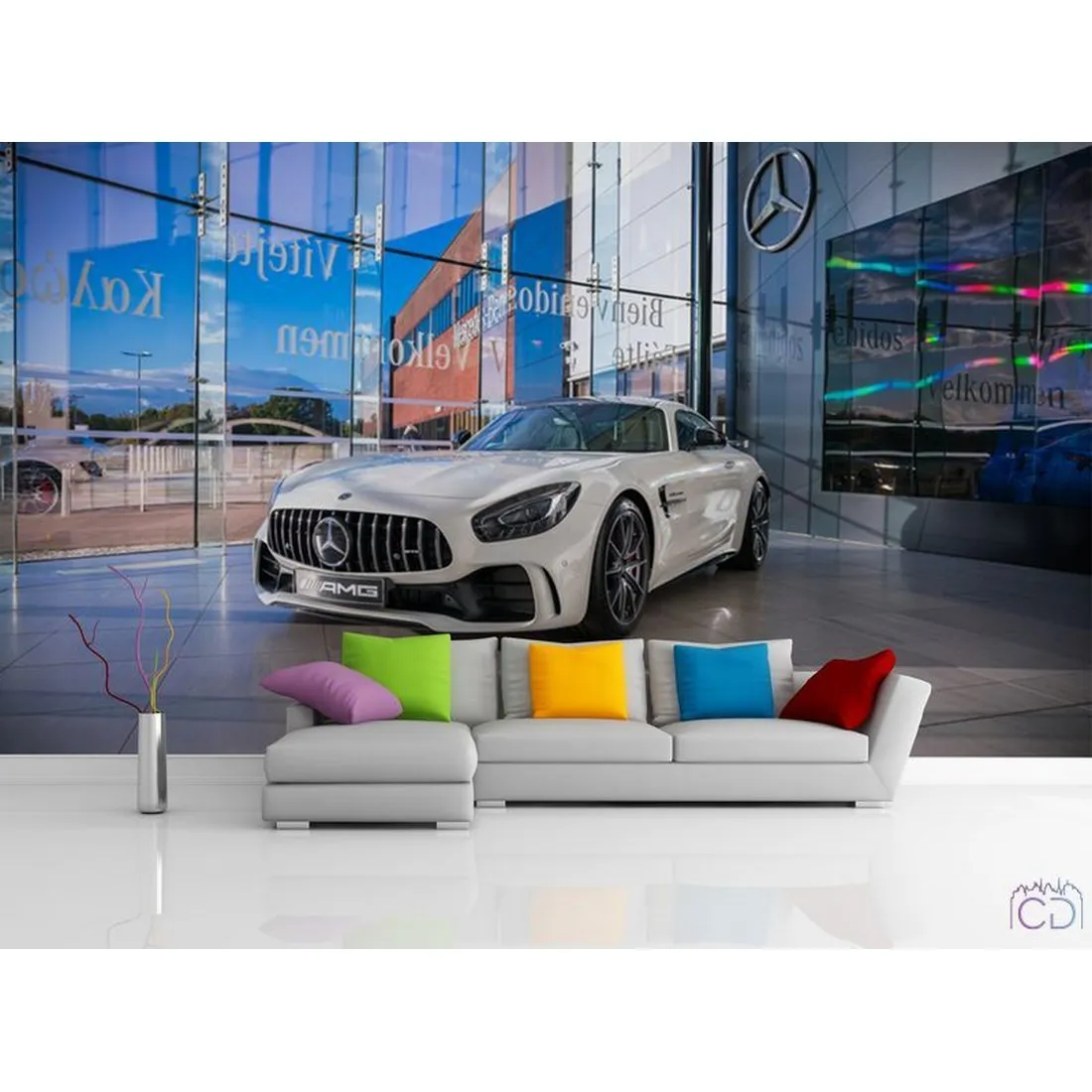 Фотообои на заказ по индивидуальному размеру Citydecor Транспорт 102