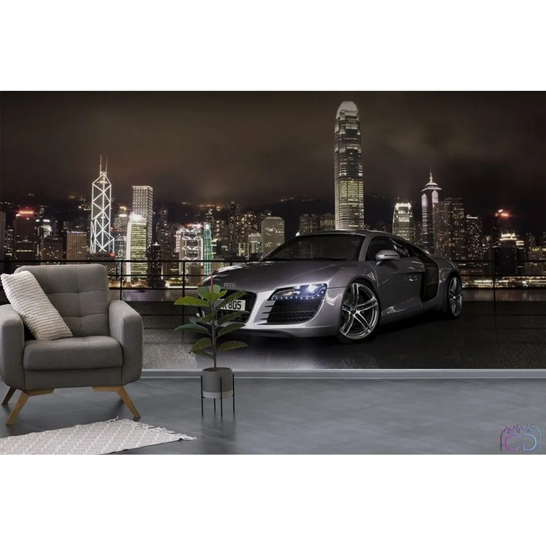 Фотообои на заказ по индивидуальному размеру Citydecor Транспорт 127
