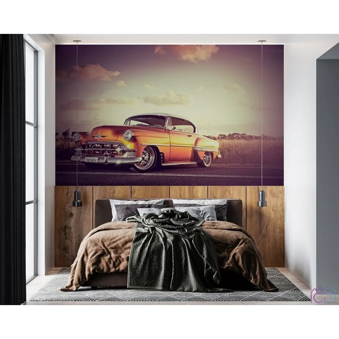 Фотообои на заказ по индивидуальному размеру Citydecor Транспорт 133