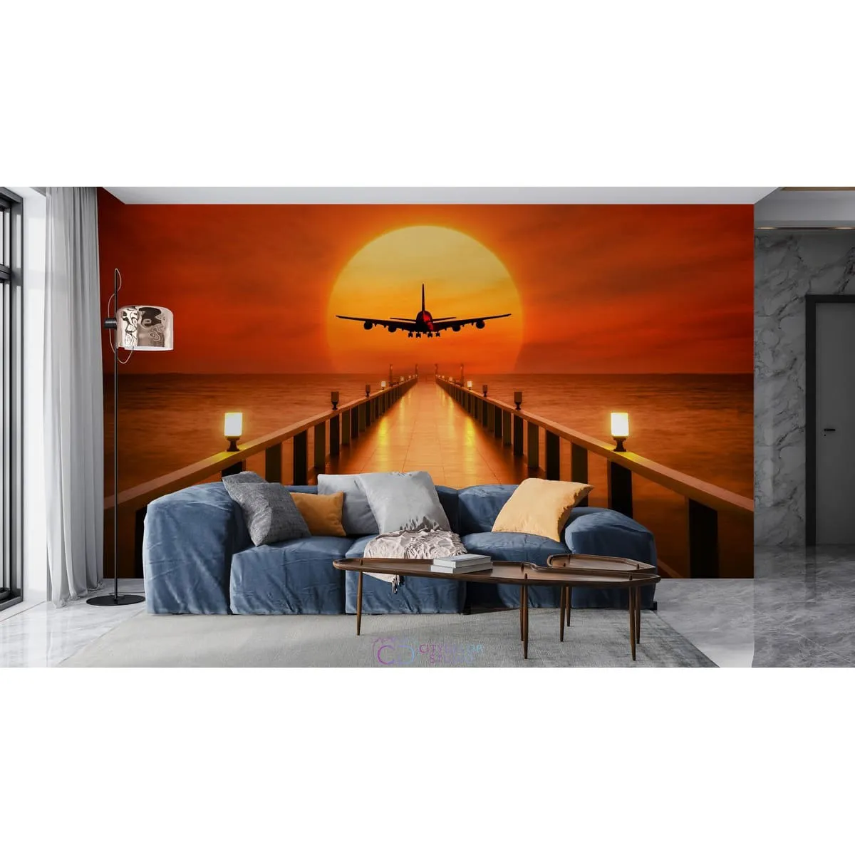 Фотообои на заказ по индивидуальному размеру Citydecor Транспорт 151
