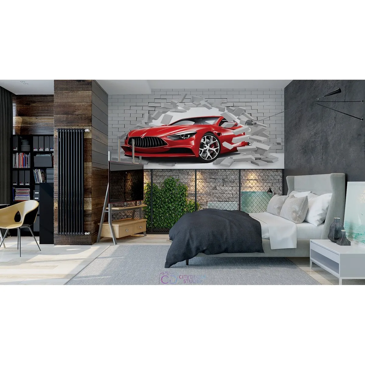 Фотообои на заказ по индивидуальному размеру Citydecor Транспорт 152