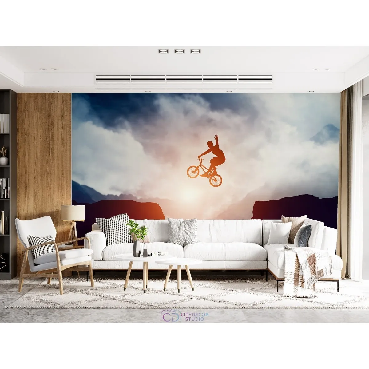 Фотообои на заказ по индивидуальному размеру Citydecor Транспорт 157