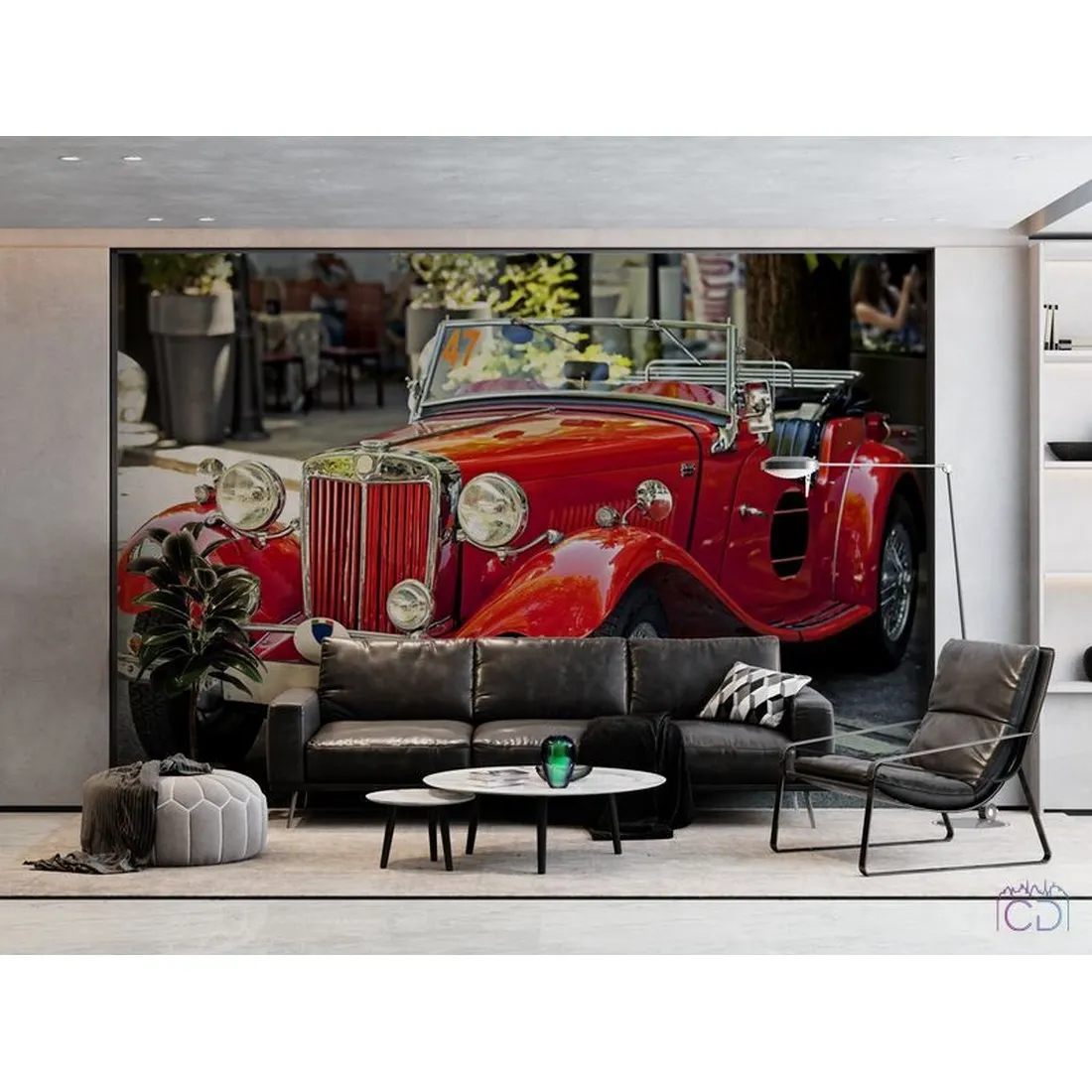 Фотообои на заказ по индивидуальному размеру Citydecor Транспорт 77