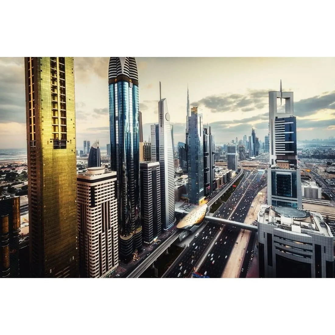 Фотообои на заказ по индивидуальному размеру Citydecor Дубаи