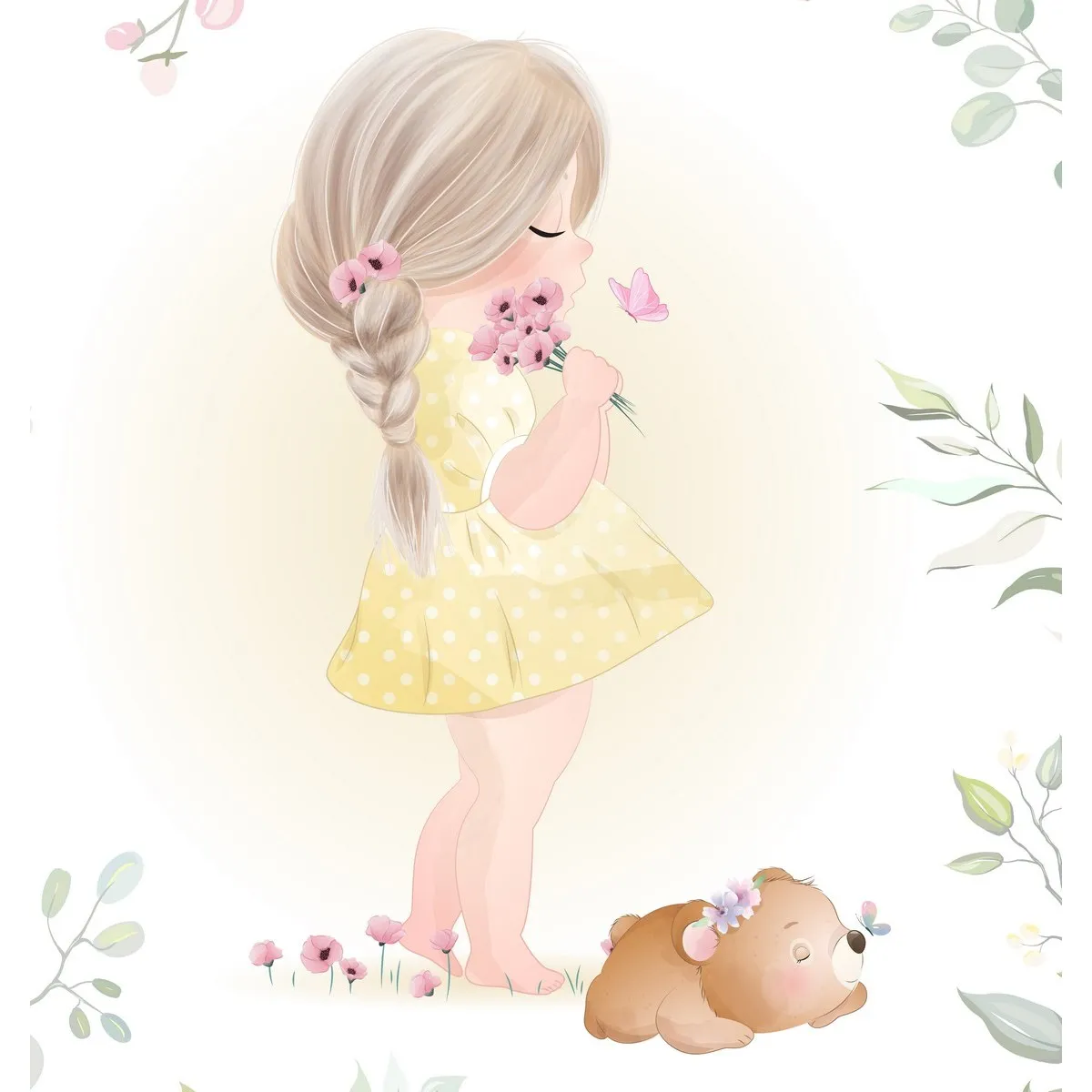 Дизайнерские фотообои по индивидуальному размеру Citydecor Cute&Lovely 33