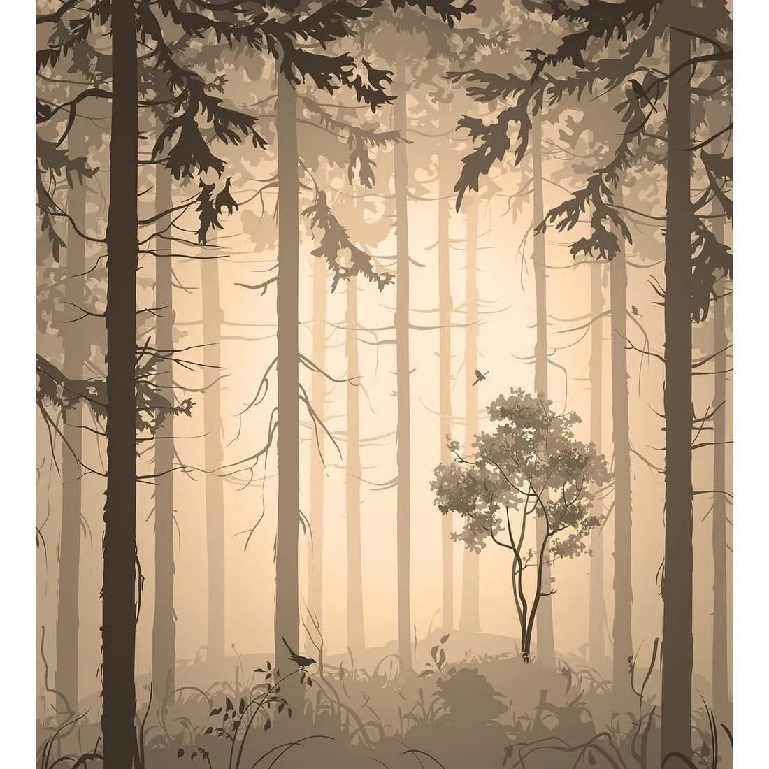 Дизайнерские фотообои по индивидуальному размеру Citydecor Dark Side 21